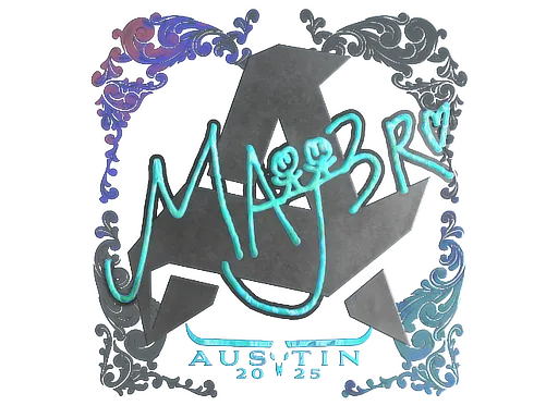 Sticker | MAJ3R (Holo) | Austin 2025
