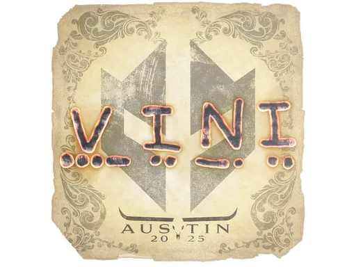 Sticker | VINI | Austin 2025