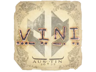 Sticker | VINI | Austin 2025