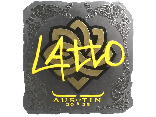 Sticker | latto (Foil) | Austin 2025