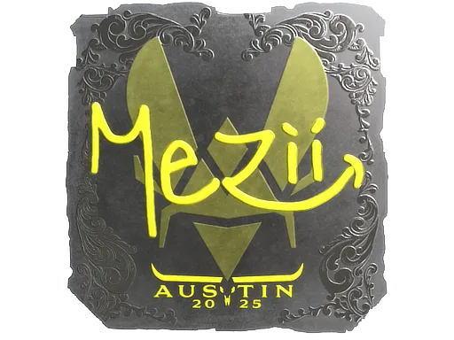Sticker | mezii (Foil) | Austin 2025