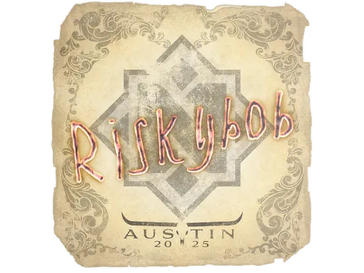 Sticker | riskyb0b | Austin 2025