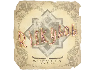 Sticker | riskyb0b | Austin 2025