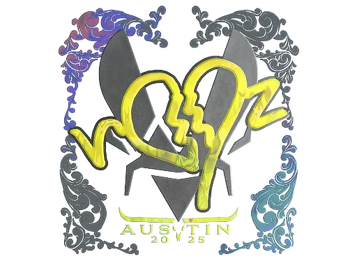 Sticker | ropz (Holo) | Austin 2025