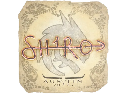 Sticker | sh1ro | Austin 2025