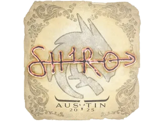 Sticker | sh1ro | Austin 2025