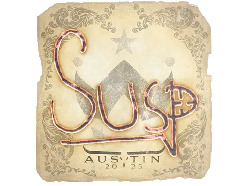 Sticker | susp | Austin 2025