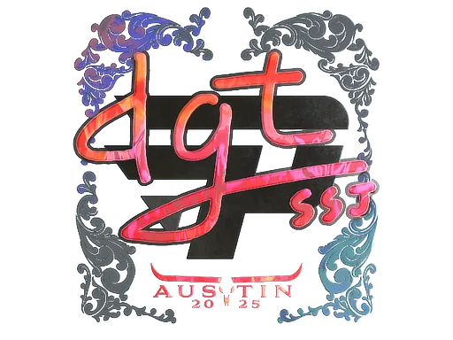 Sticker | dgt (Holo) | Austin 2025