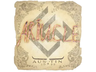 Sticker | Ariucle | Austin 2025