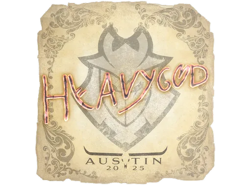 Sticker | Heavygod | Austin 2025