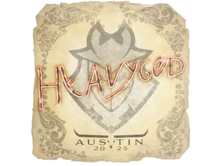 Sticker | Heavygod | Austin 2025