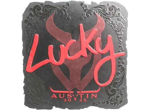 Sticker | Lucky (Foil) | Austin 2025
