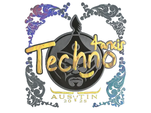 Sticker | Techno4K (Holo) | Austin 2025