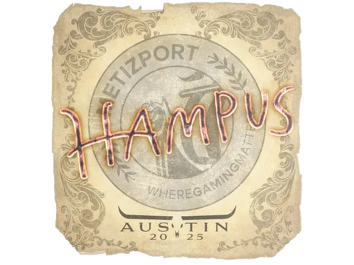 Sticker | hampus | Austin 2025