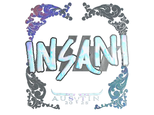 Sticker | insani (Holo) | Austin 2025
