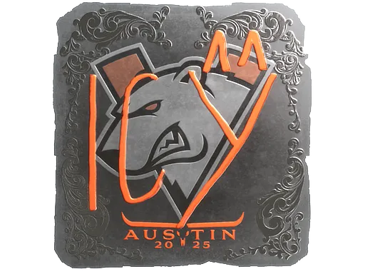 Sticker | ICY (Foil) | Austin 2025