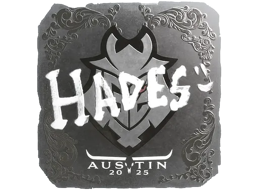 Sticker | hades (Foil) | Austin 2025
