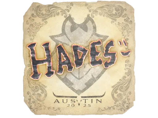 Sticker | hades | Austin 2025