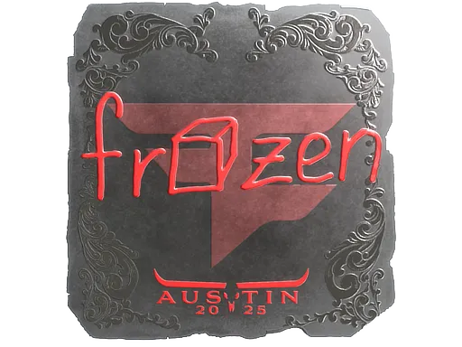 Sticker | frozen (Foil) | Austin 2025