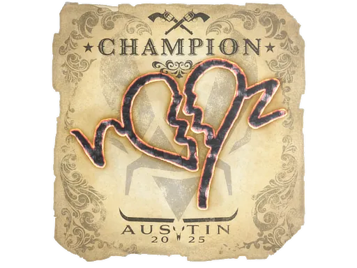 Sticker | ropz (Champion) | Austin 2025