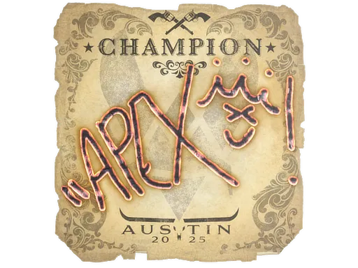 Sticker | apEX (Champion) | Austin 2025
