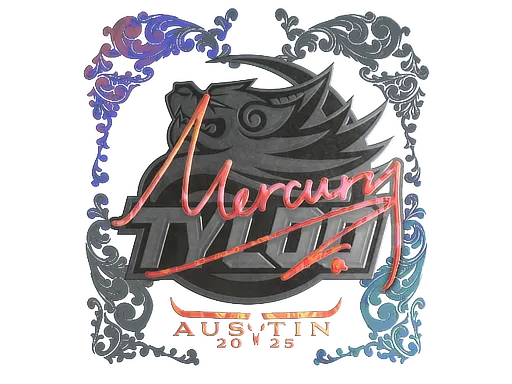 Sticker | Mercury (Holo) | Austin 2025