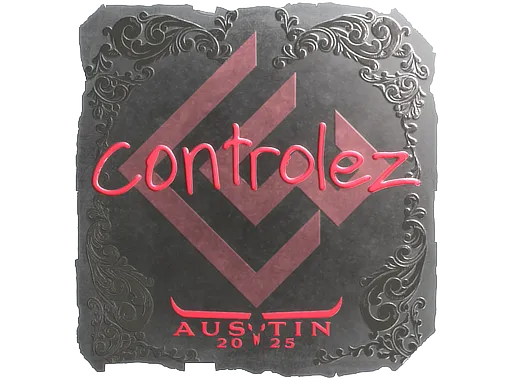Sticker | controlez (Foil) | Austin 2025