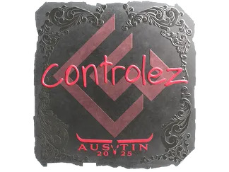 Sticker | controlez (Foil) | Austin 2025