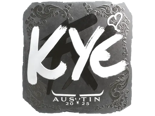 Sticker | kye (Foil) | Austin 2025