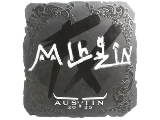 Sticker | mlhzin (Foil) | Austin 2025
