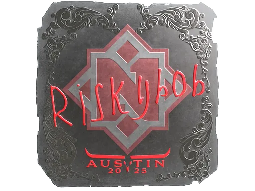 Sticker | riskyb0b (Foil) | Austin 2025