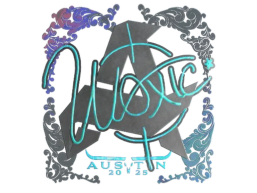 Sticker | woxic (Holo) | Austin 2025