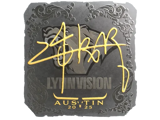 Sticker | z4KR (Foil) | Austin 2025
