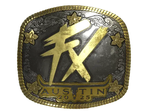 Sticker | Fluxo (Gold) | Austin 2025