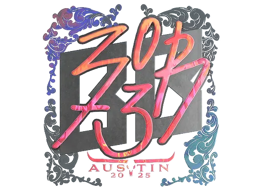 Sticker | zorte (Holo) | Austin 2025