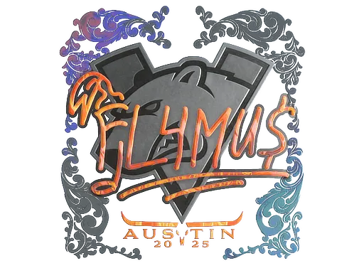 Sticker | FL4MUS (Holo) | Austin 2025