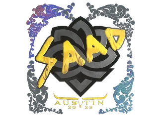 Sticker | saadzin (Holo) | Austin 2025