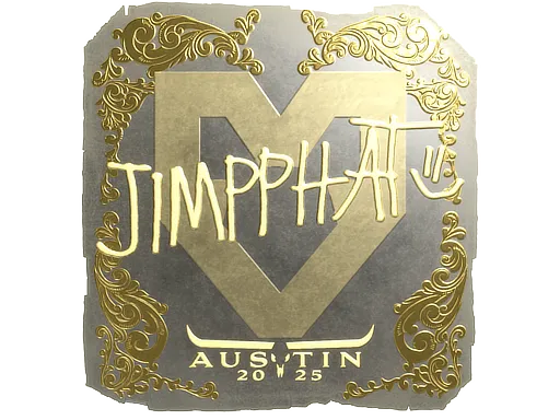 Sticker | Jimpphat (Gold) | Austin 2025