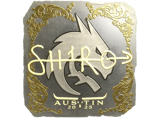 Sticker | sh1ro (Gold) | Austin 2025