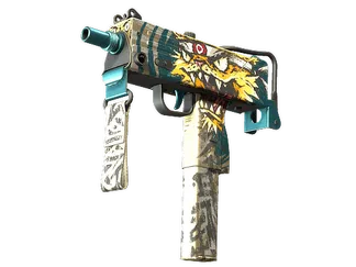 MAC-10 | Cat Fight (Minimal Wear)