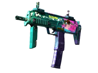 StatTrak™ MP7 | Smoking Kills (Battle-Scarred)