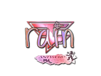 Sticker | rain (Holo) | Antwerp 2022