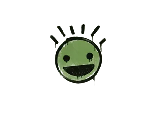 Sealed Graffiti | Still Happy (Battle Green)