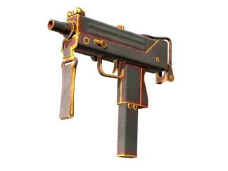 MAC-10 | Heat (Battle-Scarred)