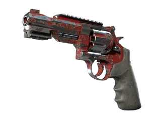R8 Revolver | Crimson Web (Battle-Scarred)