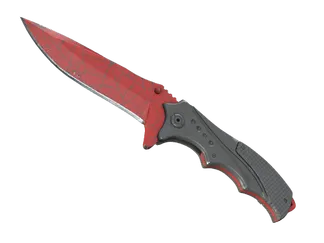 ★ Nomad Knife | Crimson Web (Well-Worn)