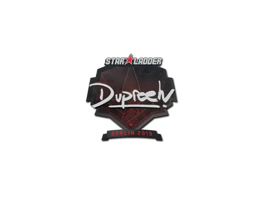 Sticker | dupreeh | Berlin 2019