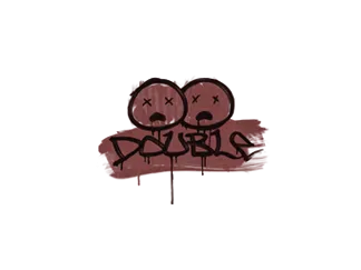 Sealed Graffiti | Double (Brick Red)