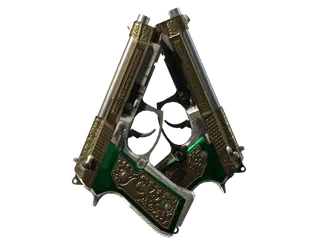 Dual Berettas | Royal Consorts (Battle-Scarred)