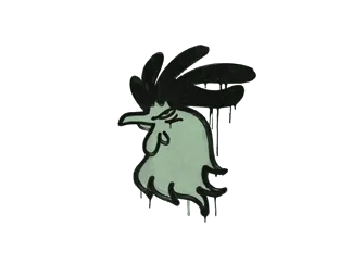 Sealed Graffiti | Cocky (Cash Green)